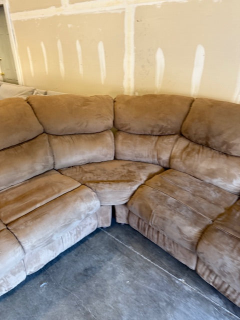 *Free Delivery* Sectional Couch with Recliner