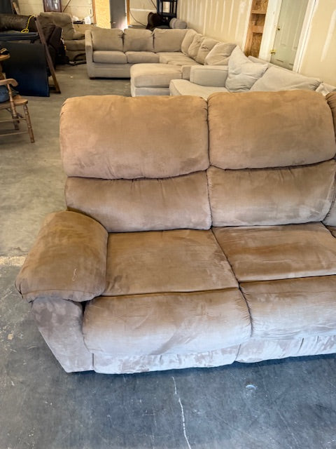 *Free Delivery* Sectional Couch with Recliner