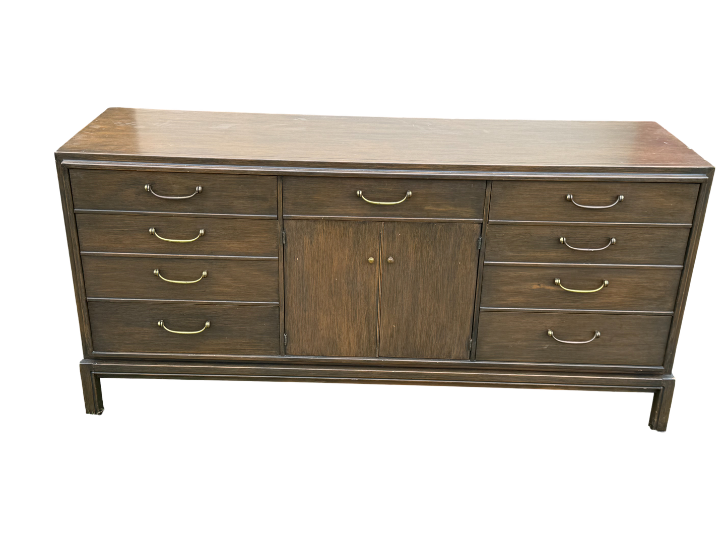 *Free Delivery* Retro MCM Credenza with Drawers and Storage SOLID WOOD