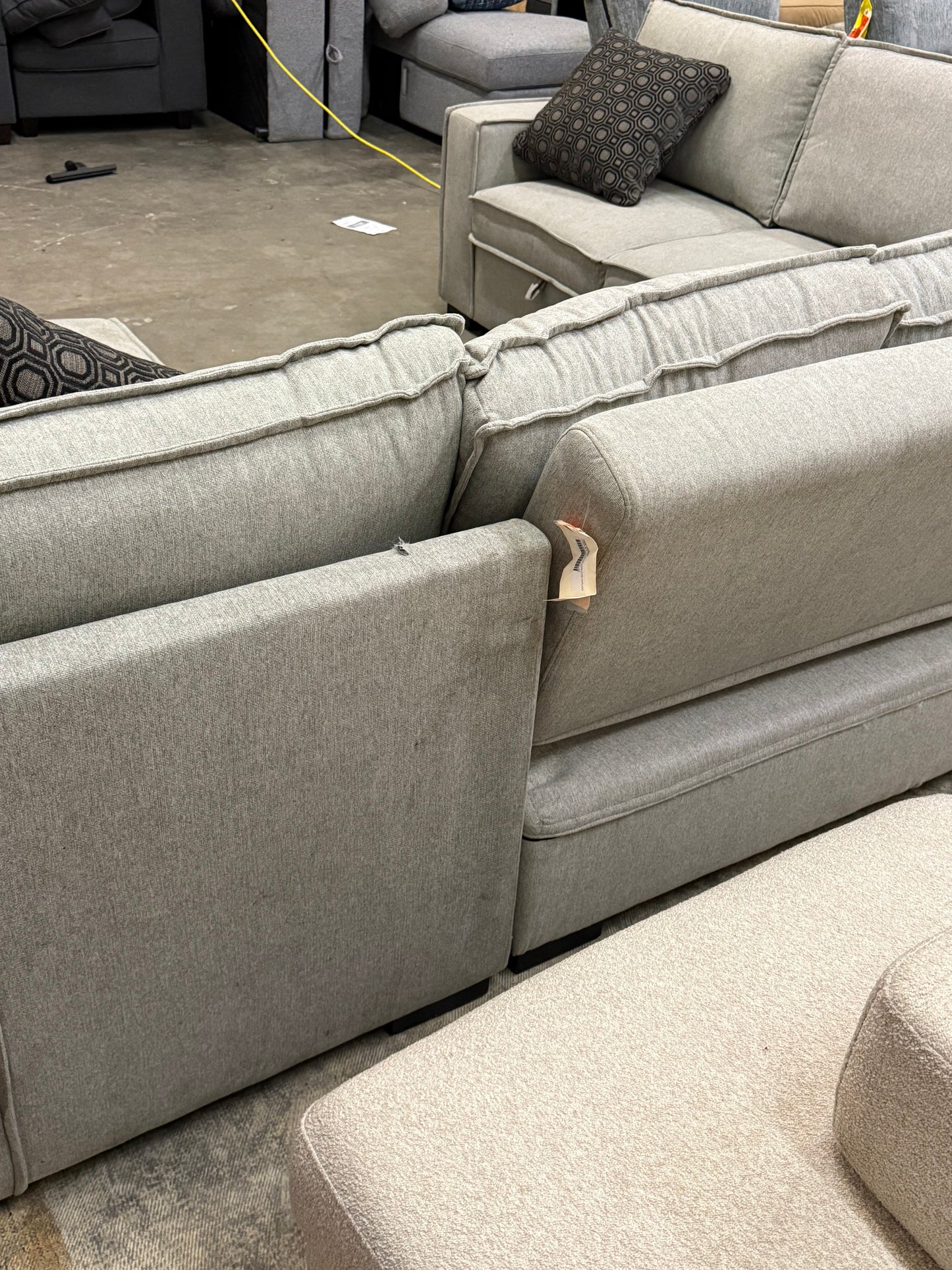 *Free Delivery* Like-New/Open Box Sectional Couch with Storage and Chaise