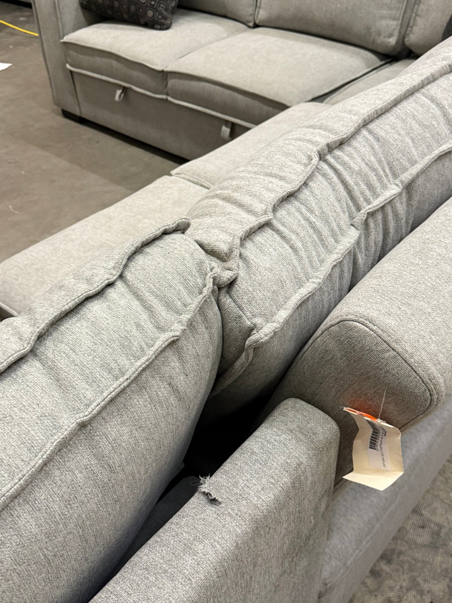 *Free Delivery* Like-New/Open Box Sectional Couch with Storage and Chaise