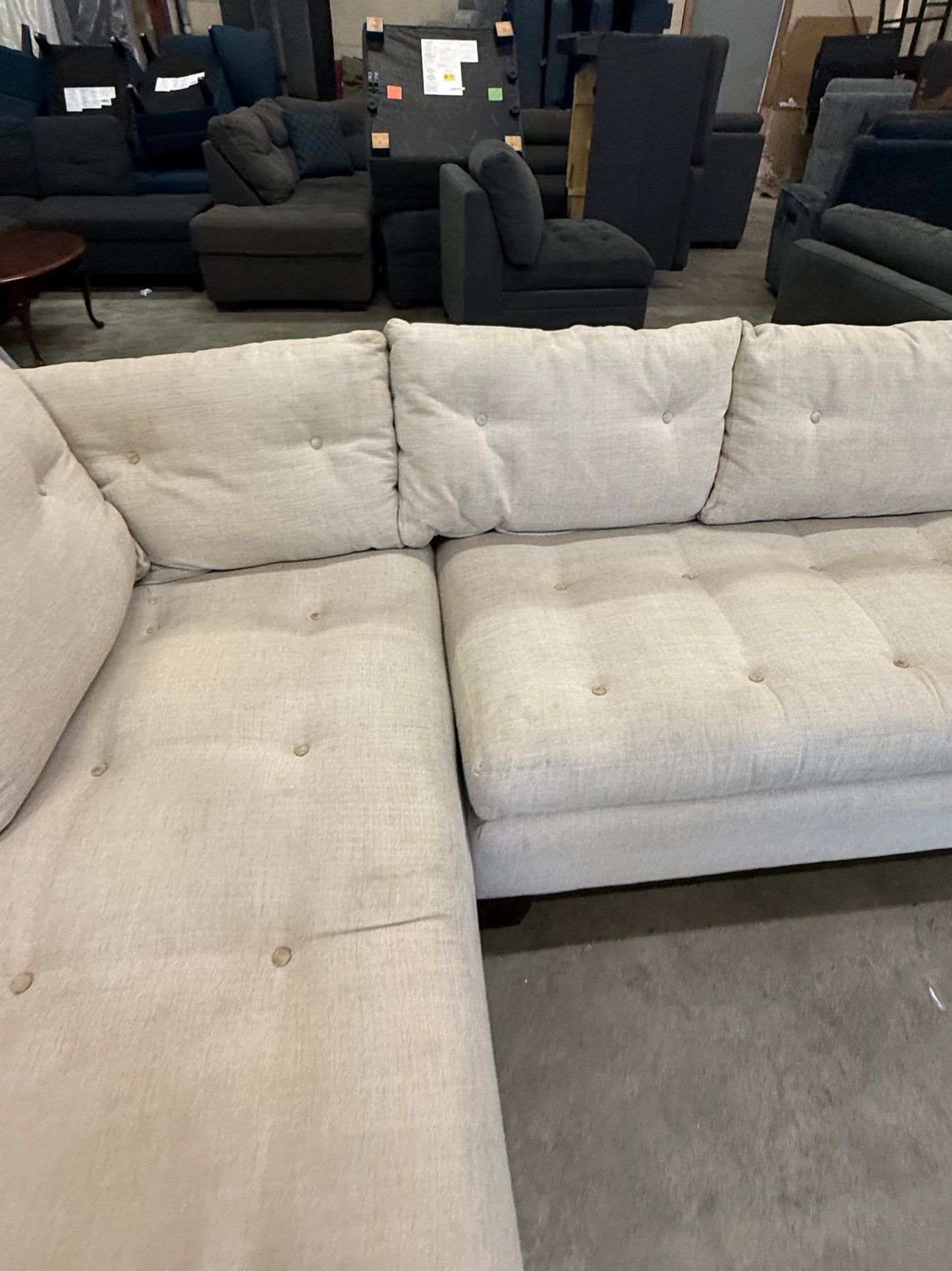 *Free Delivery* Arhaus Brand 2-Piece Sectional Couch High Quality