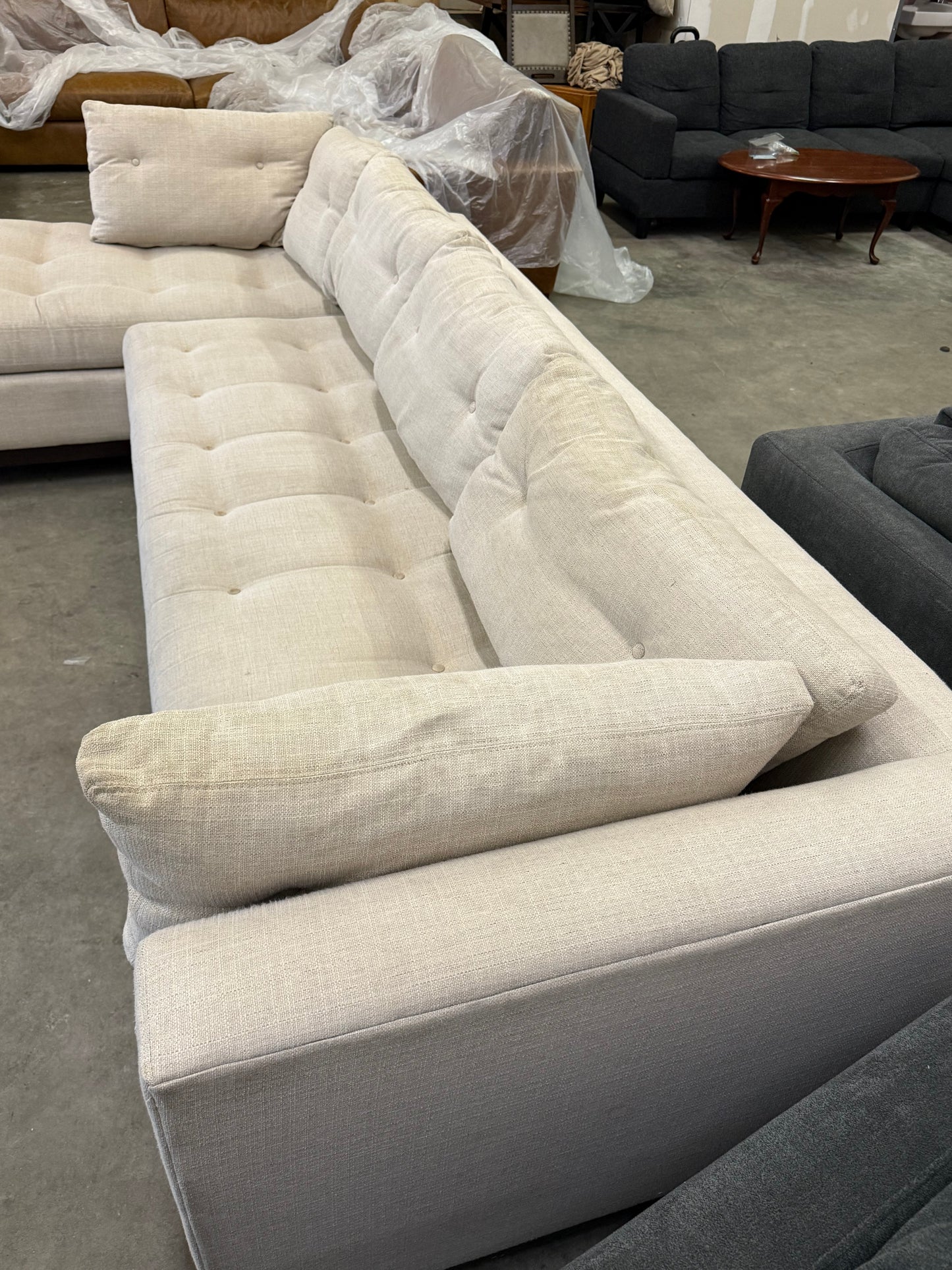 *Free Delivery* Arhaus Brand 2-Piece Sectional Couch High Quality
