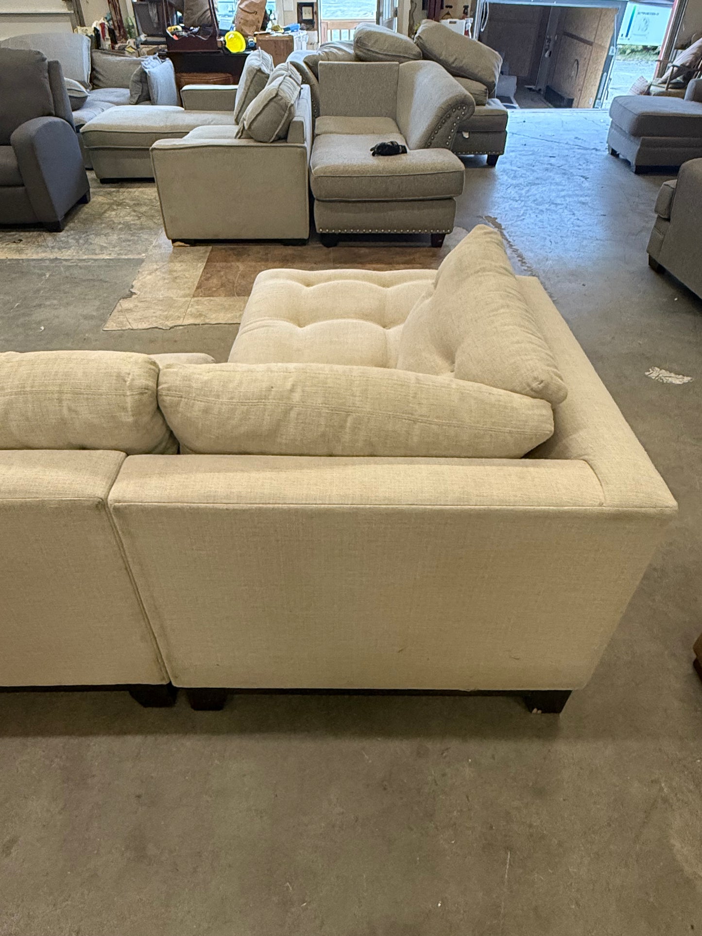 *Free Delivery* Arhaus Brand 2-Piece Sectional Couch High Quality