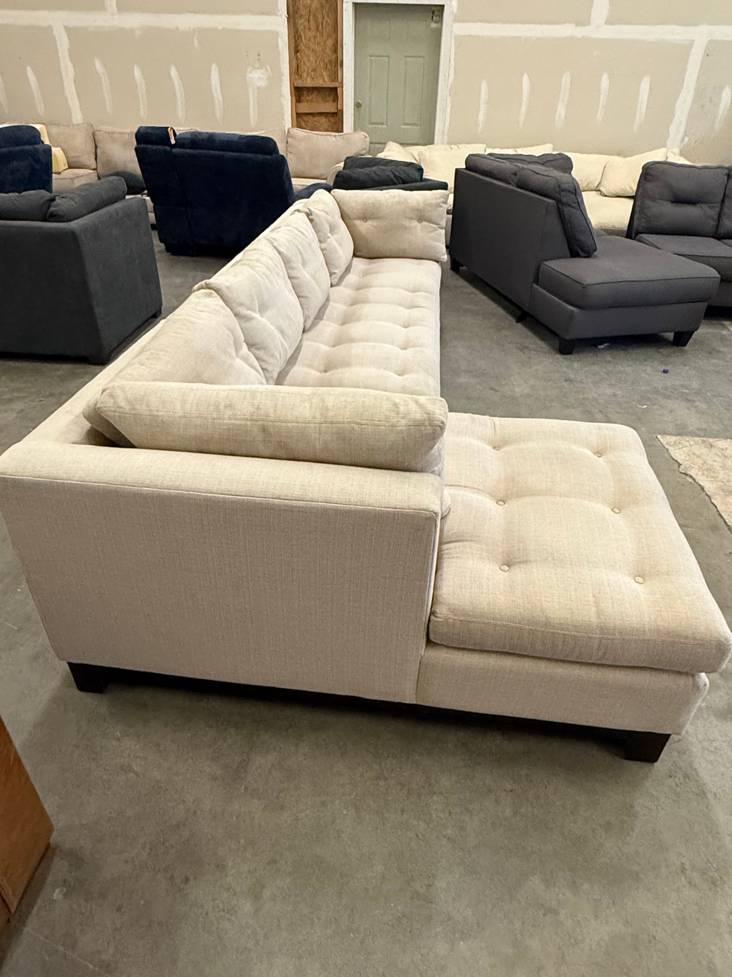 *Free Delivery* Arhaus Brand 2-Piece Sectional Couch High Quality