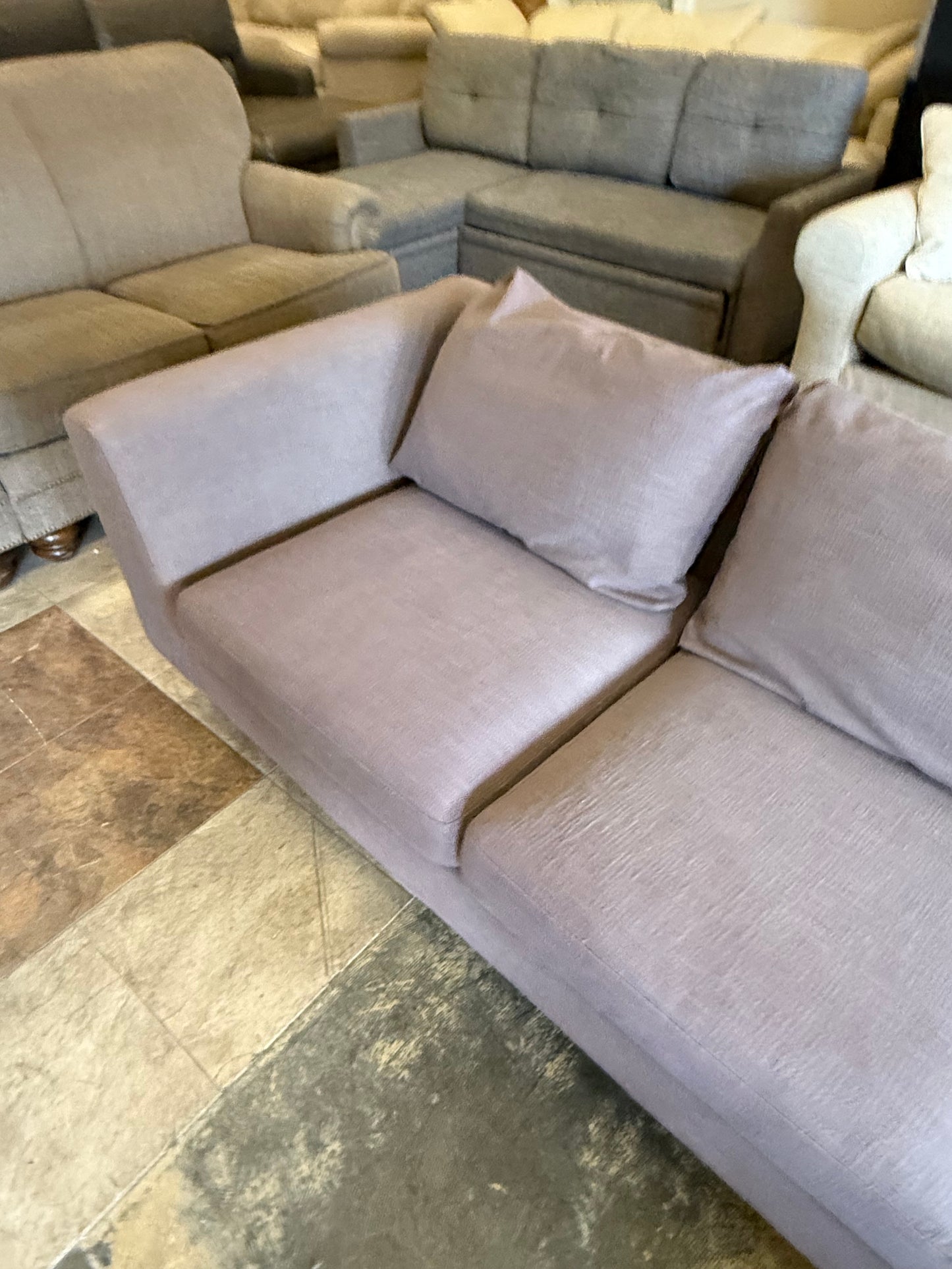 *Free Delivery* Interior Define Modern Asher 4 Seat Sectional Couch (Retails 2500+)