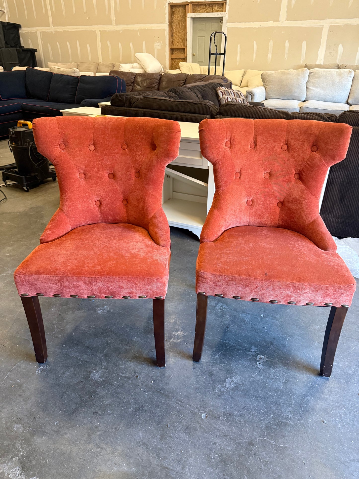 *Free Delivery* PICKUP ONLY Pair of Matching Stylish Chairs