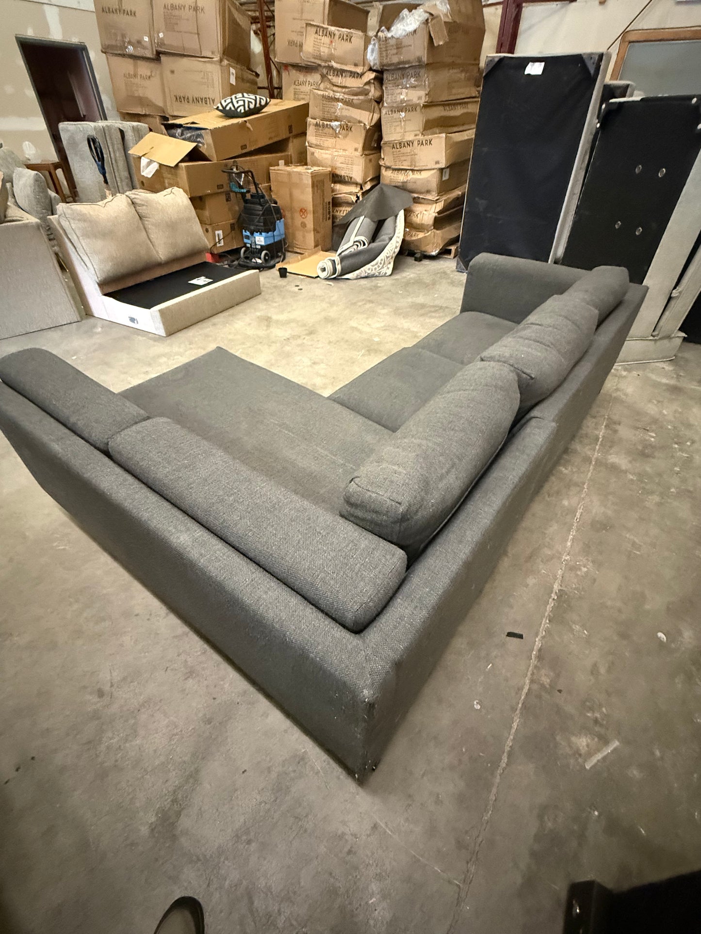 *Free Delivery* Ikea Modern Sectional 2 Pieces