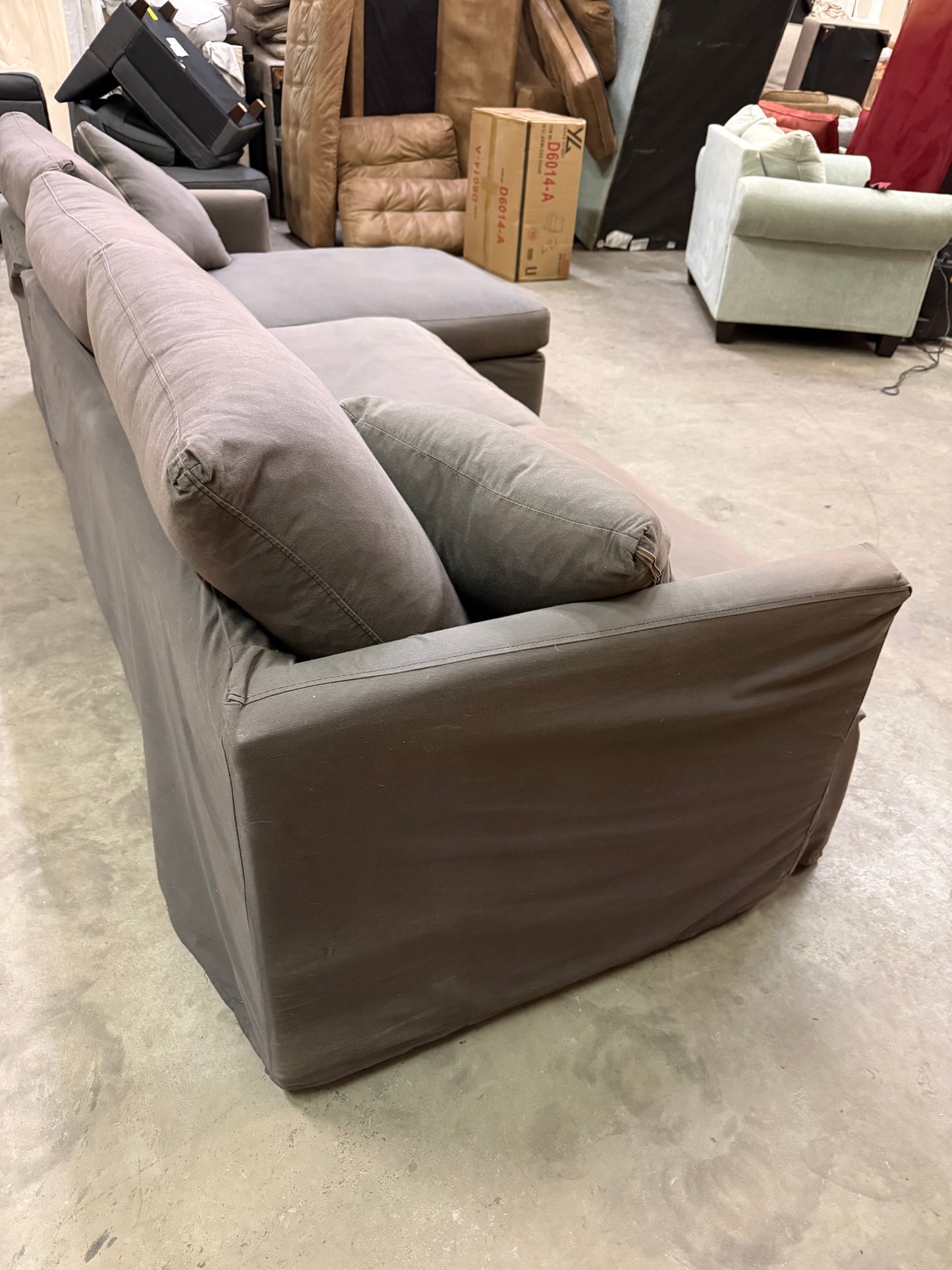 *Free Delivery* Sectional couch 2 Pieces Slipcover