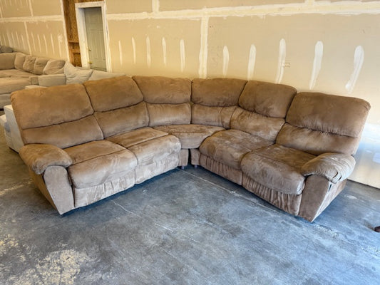 *Free Delivery* Sectional Couch with Recliner