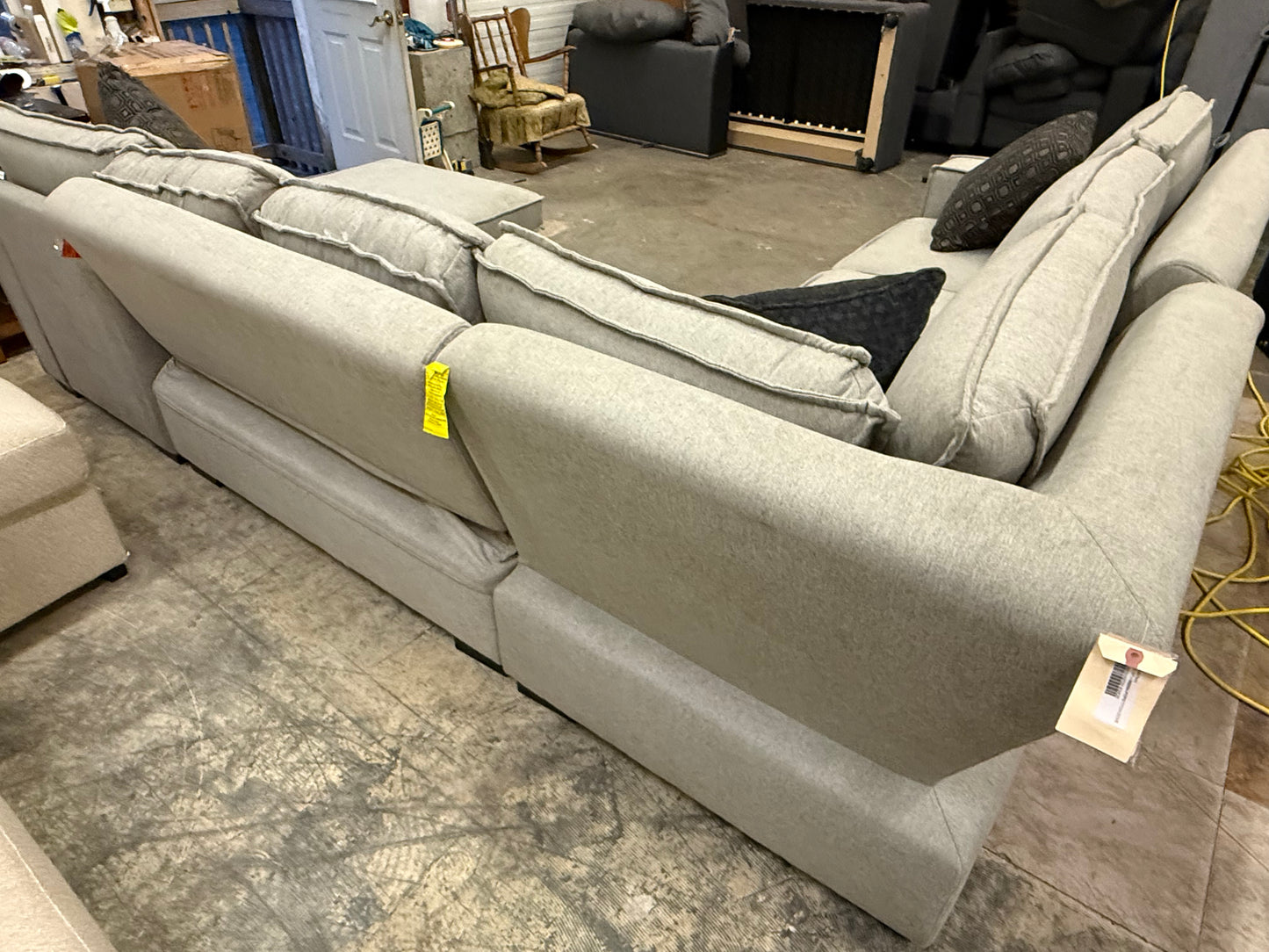 *Free Delivery* Like-New/Open Box Sectional Couch with Storage and Chaise