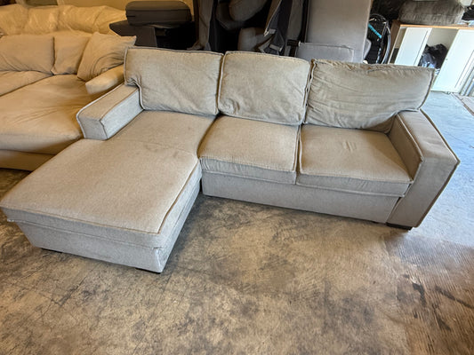 *Free Delivery* Bob's Sectional Couch with Storage and Pullout Bed