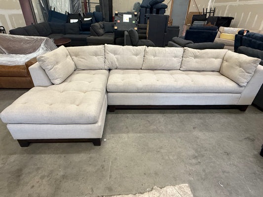 *Free Delivery* Arhaus Brand 2-Piece Sectional Couch High Quality