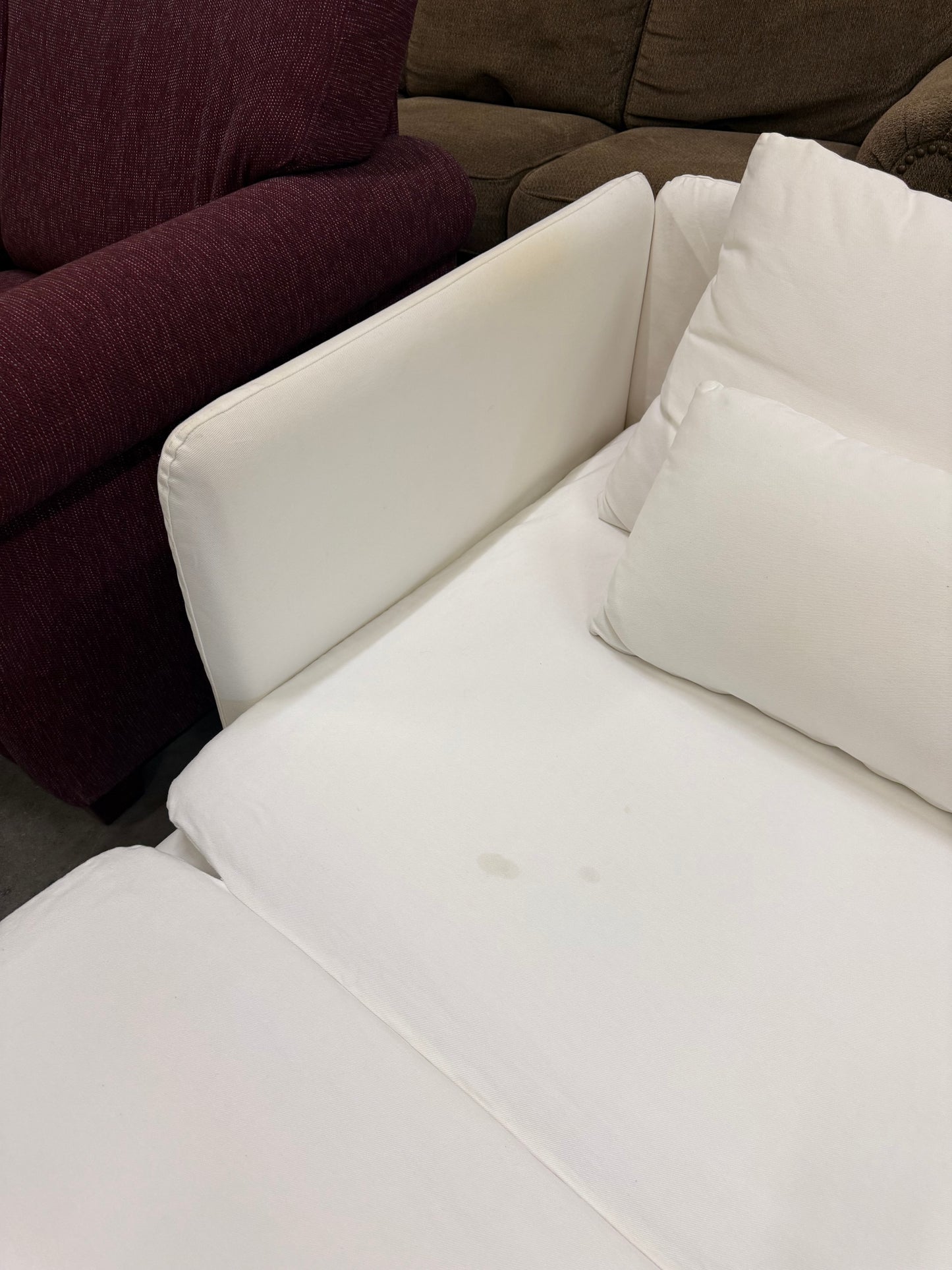 *Free Delivery* 2-Piece White Ikea Soderhamn Sectional