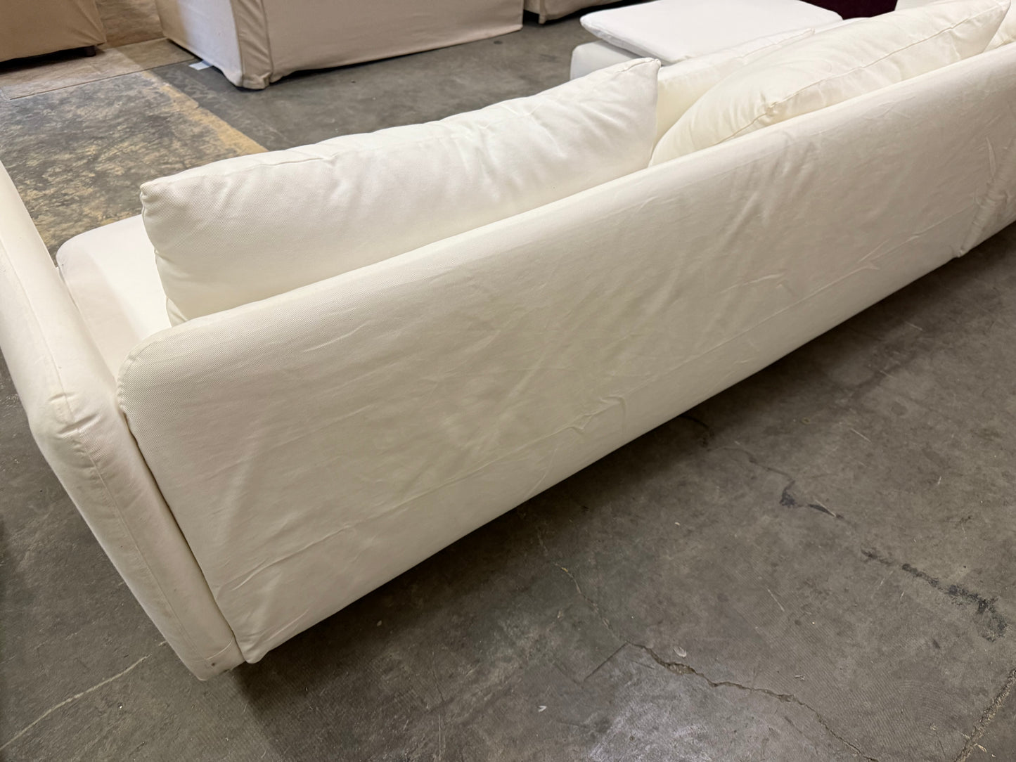 *Free Delivery* 2-Piece White Ikea Soderhamn Sectional
