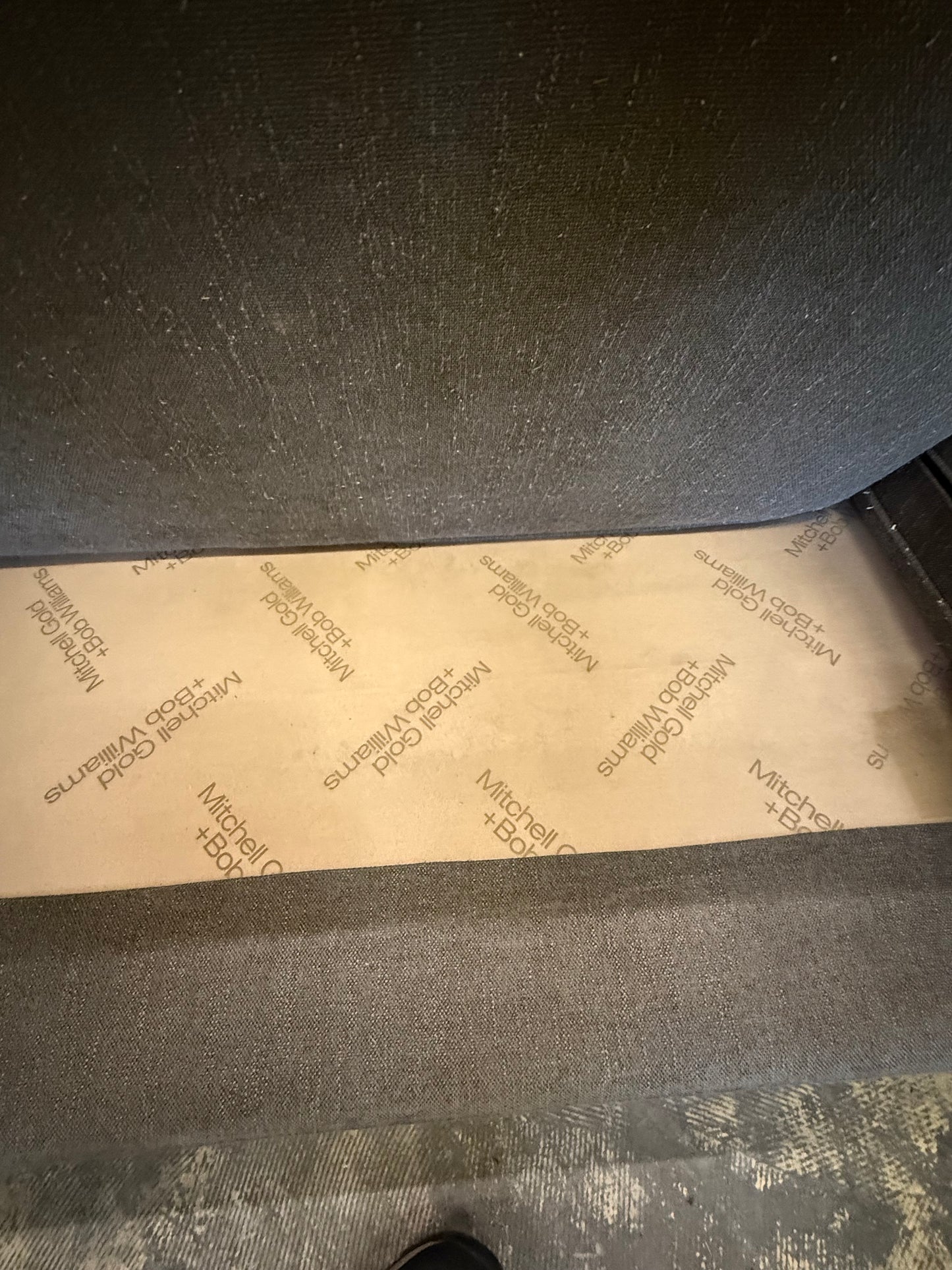 *Free Delivery* Extra Large Tufted Mitch Gold and Bob Williams 3-Piece Couch (Retails $10k+)