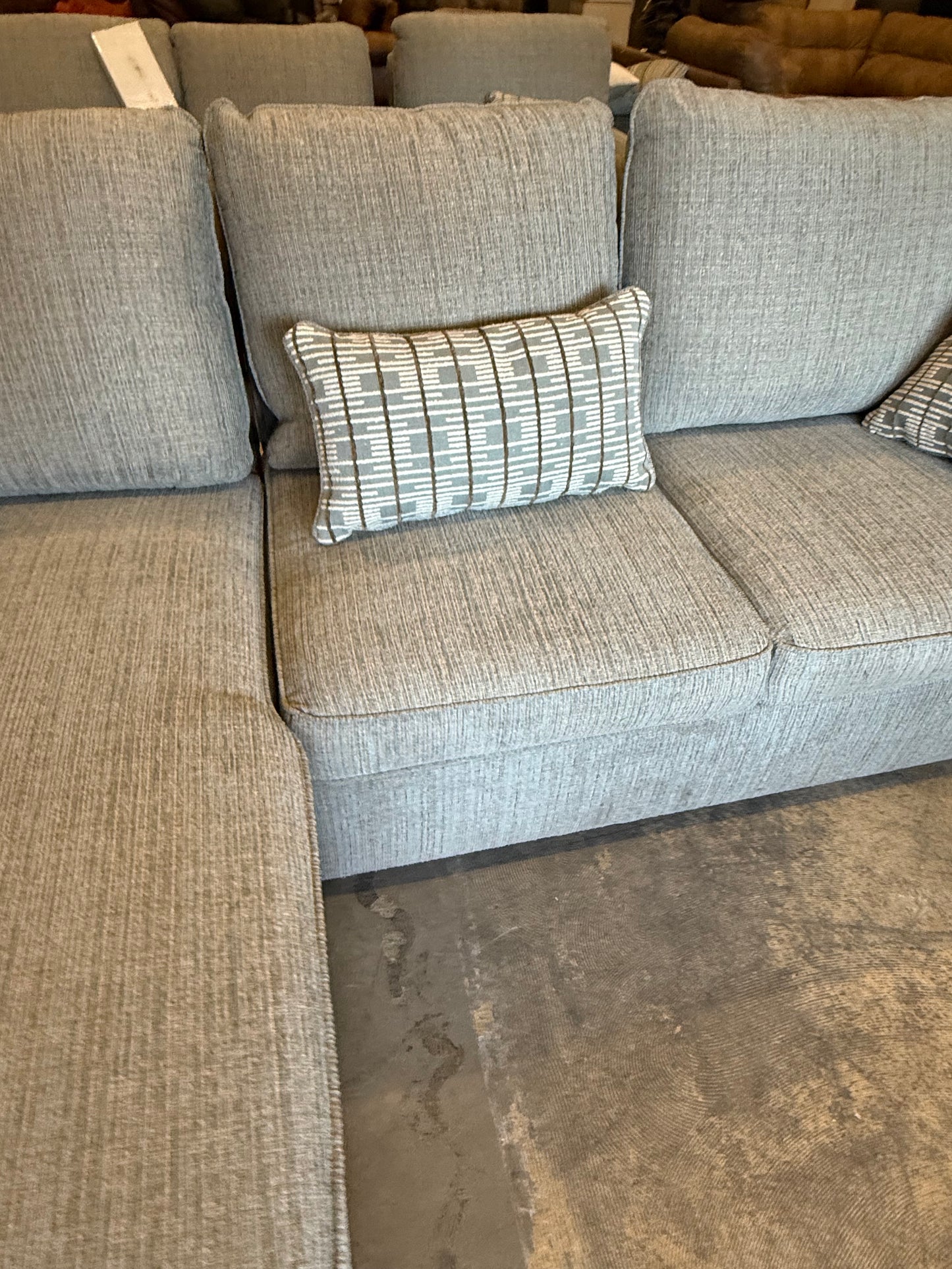 *Free Delivery* Like-New, Store Return Sectional with Pullout Bed and USB Ports