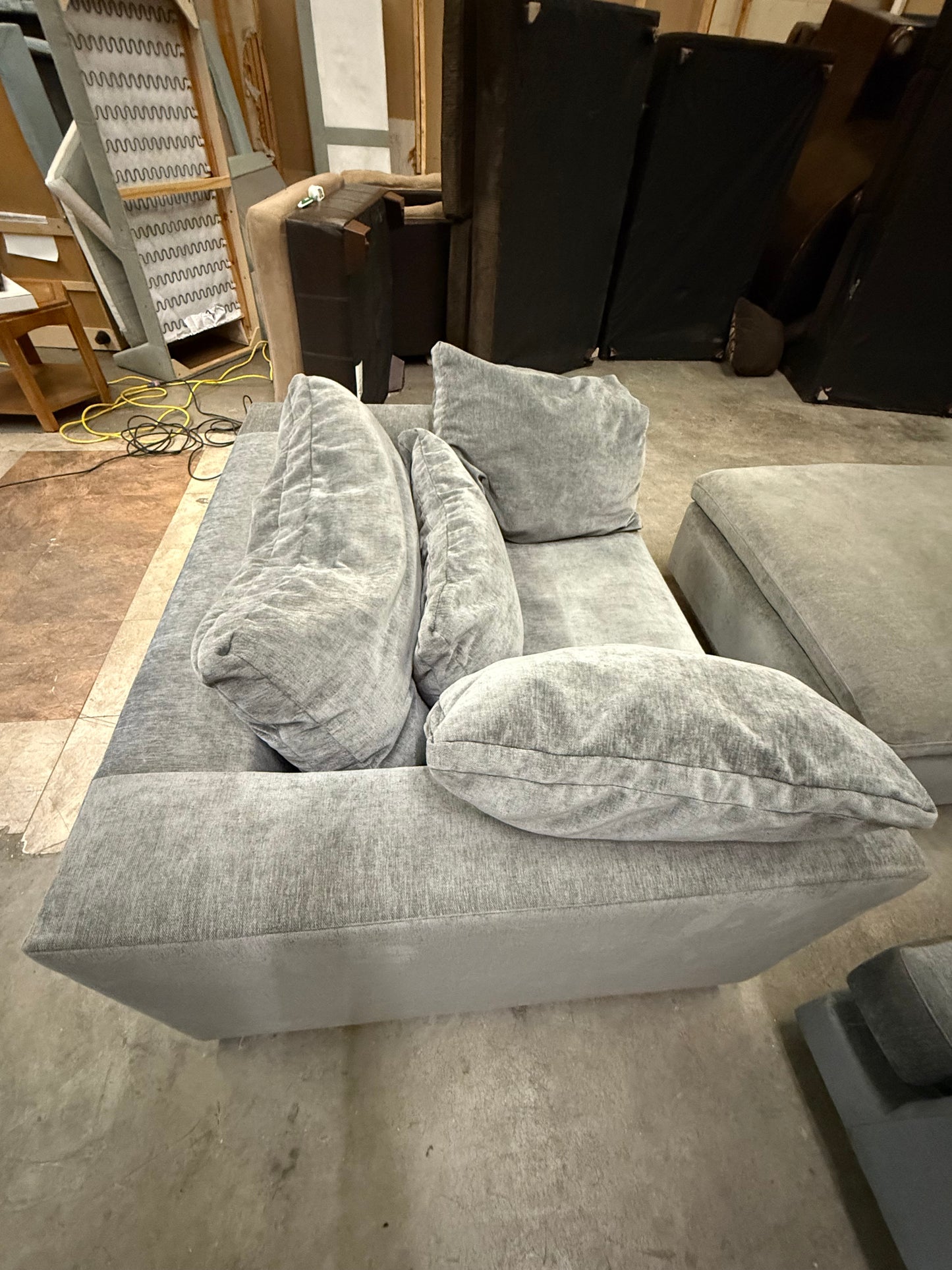 *Free Delivery* 2024 West Elm Sectional with Matching Ottoman and Chair