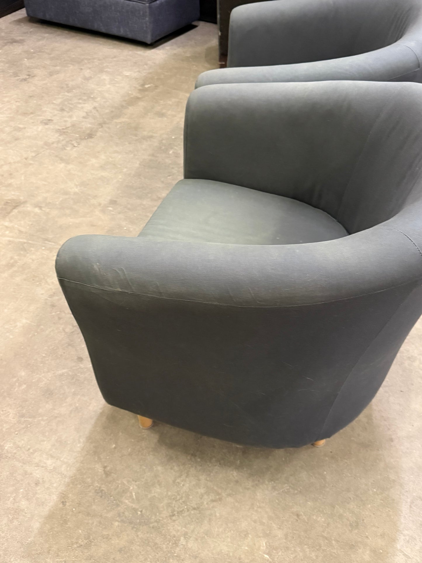 Pair of Ikea Barrell Chairs - Pickup Only