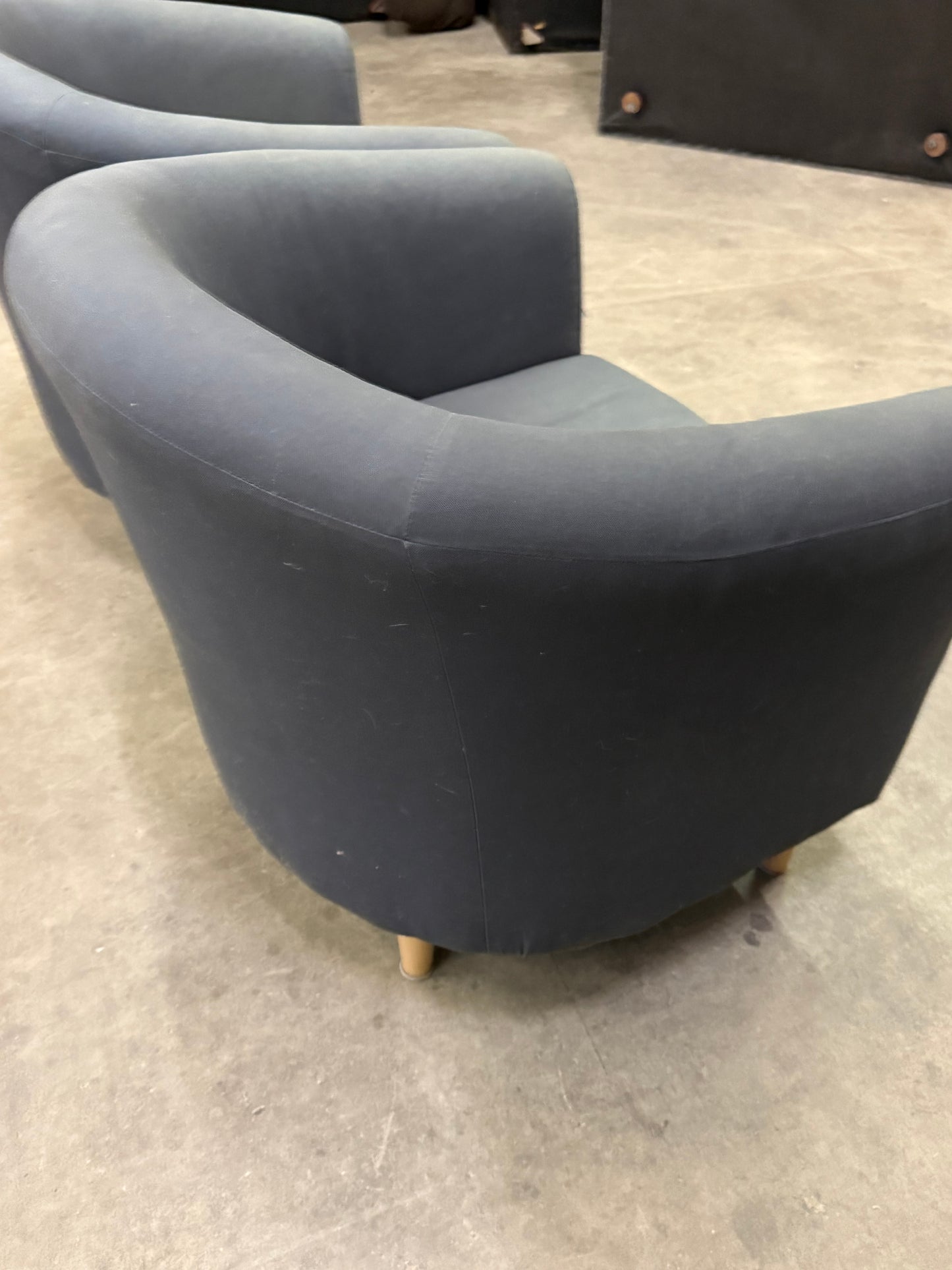 Pair of Ikea Barrell Chairs - Pickup Only