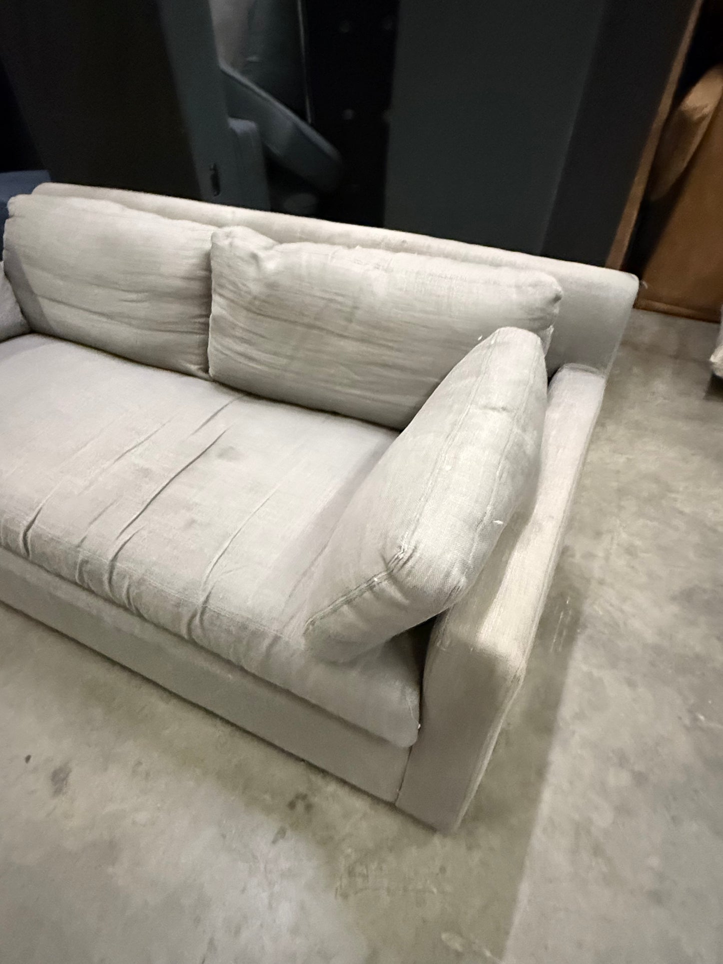 *Free Delivery* Pair of Restoration Hardware Highend Cloud Feathered Love Seats