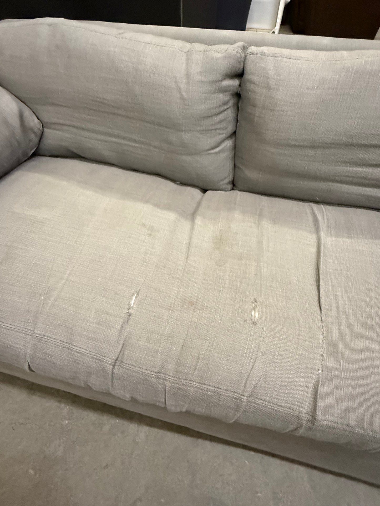 *Free Delivery* Pair of Restoration Hardware Highend Cloud Feathered Love Seats