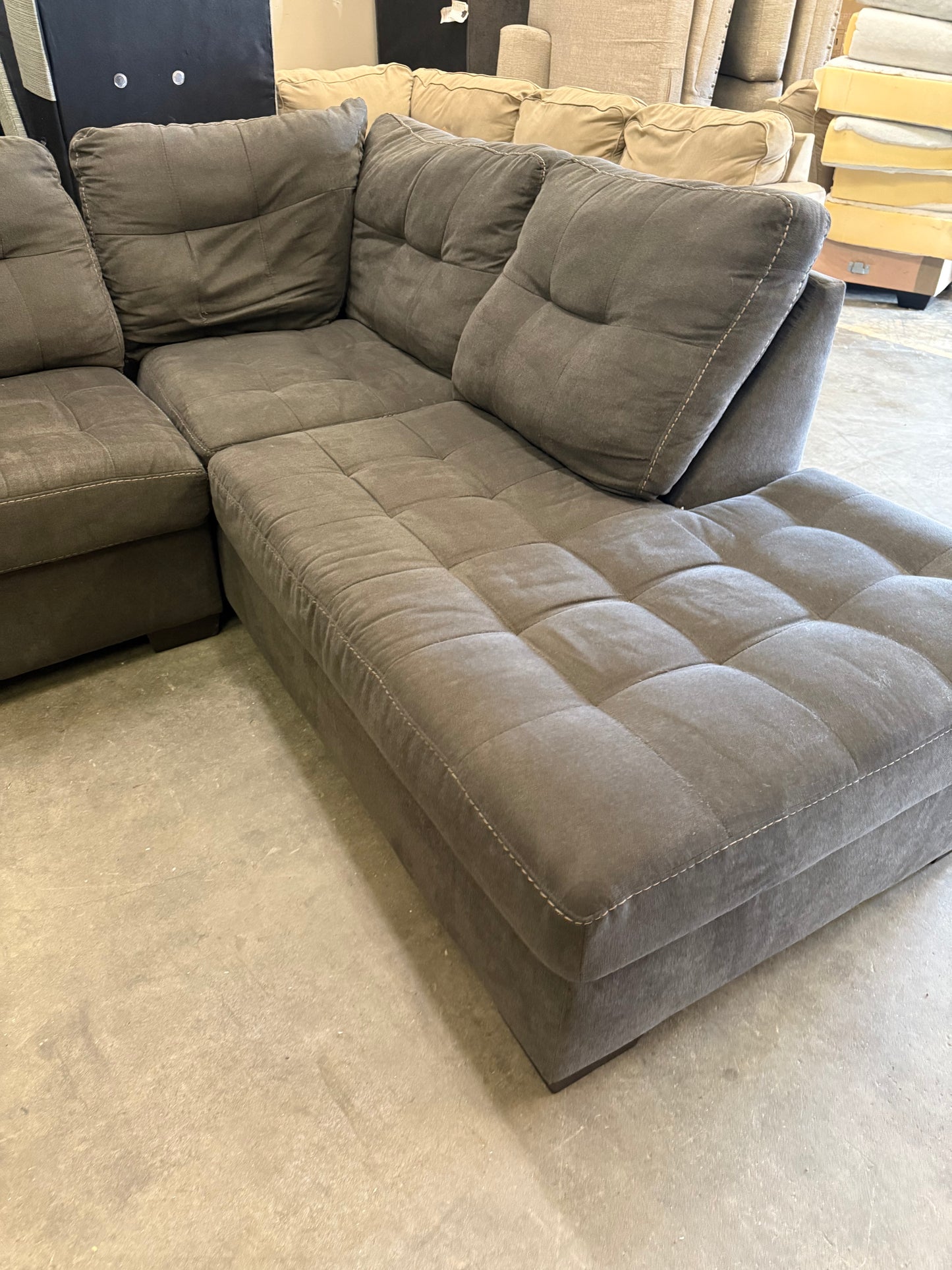 *Free Delivery* 2-Piece Sectional Couch