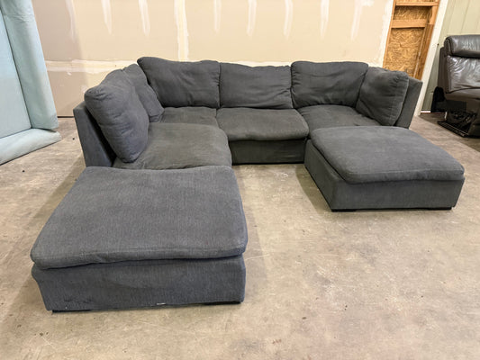 *Free Delivery* Cloud Modular Sectional Couch 6 Pieces Great Condition