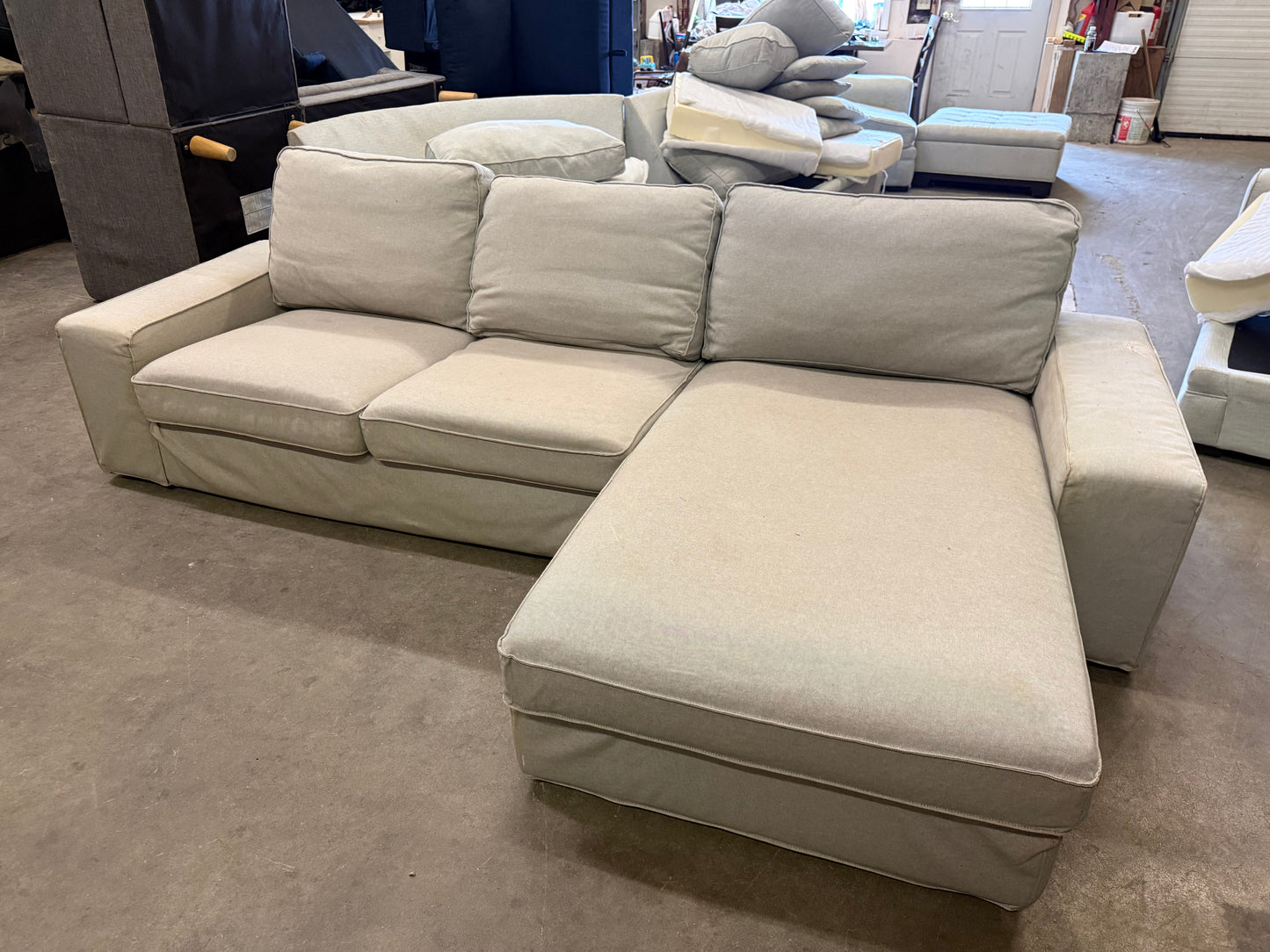 *Free Delivery* Ikea Kivik Sectional Couch Good Condition