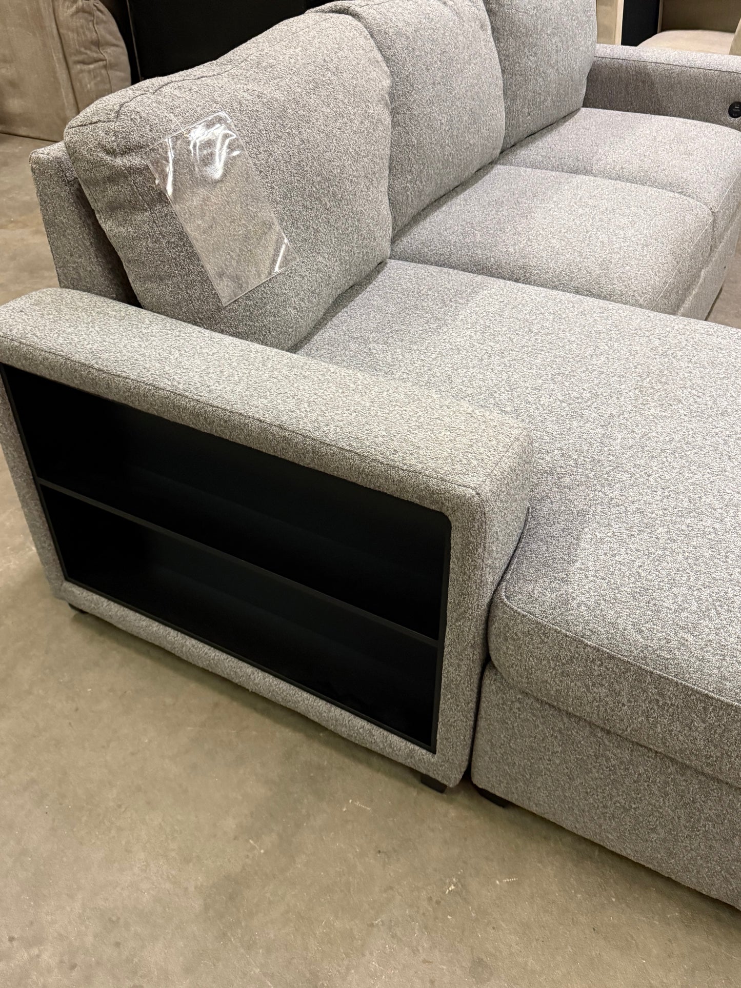 *Free Delivery* Retailer Return, Like-New Liquidation Sectional with Bed and USB