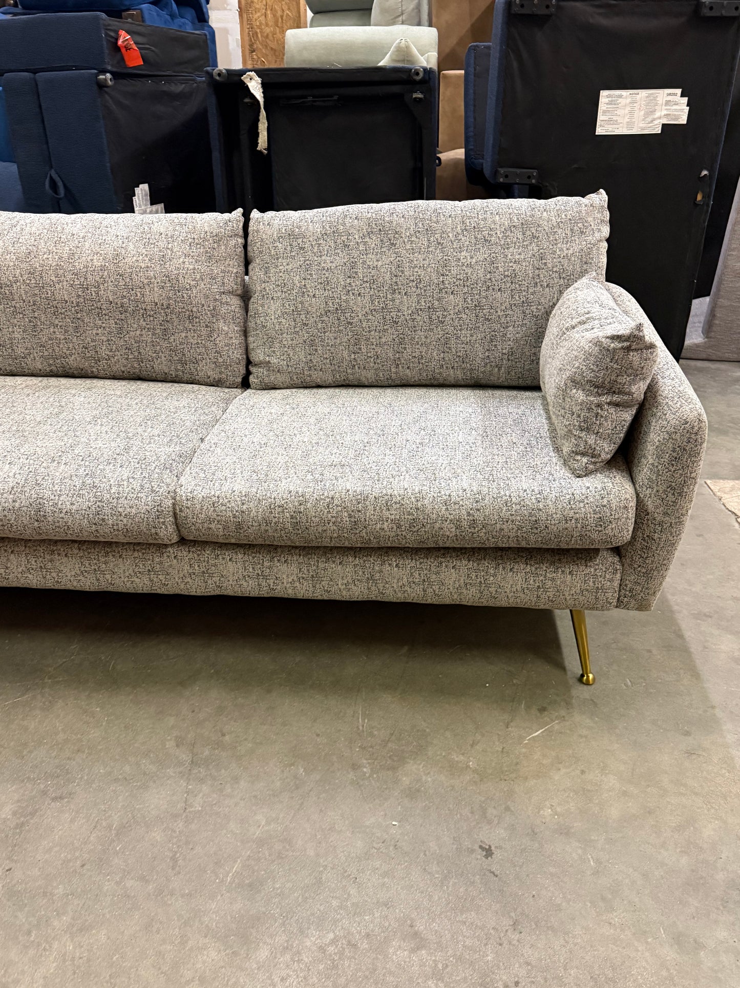 *Free Delivery* Brand New in the Box Albany Park "Park" Sectional Light Gray