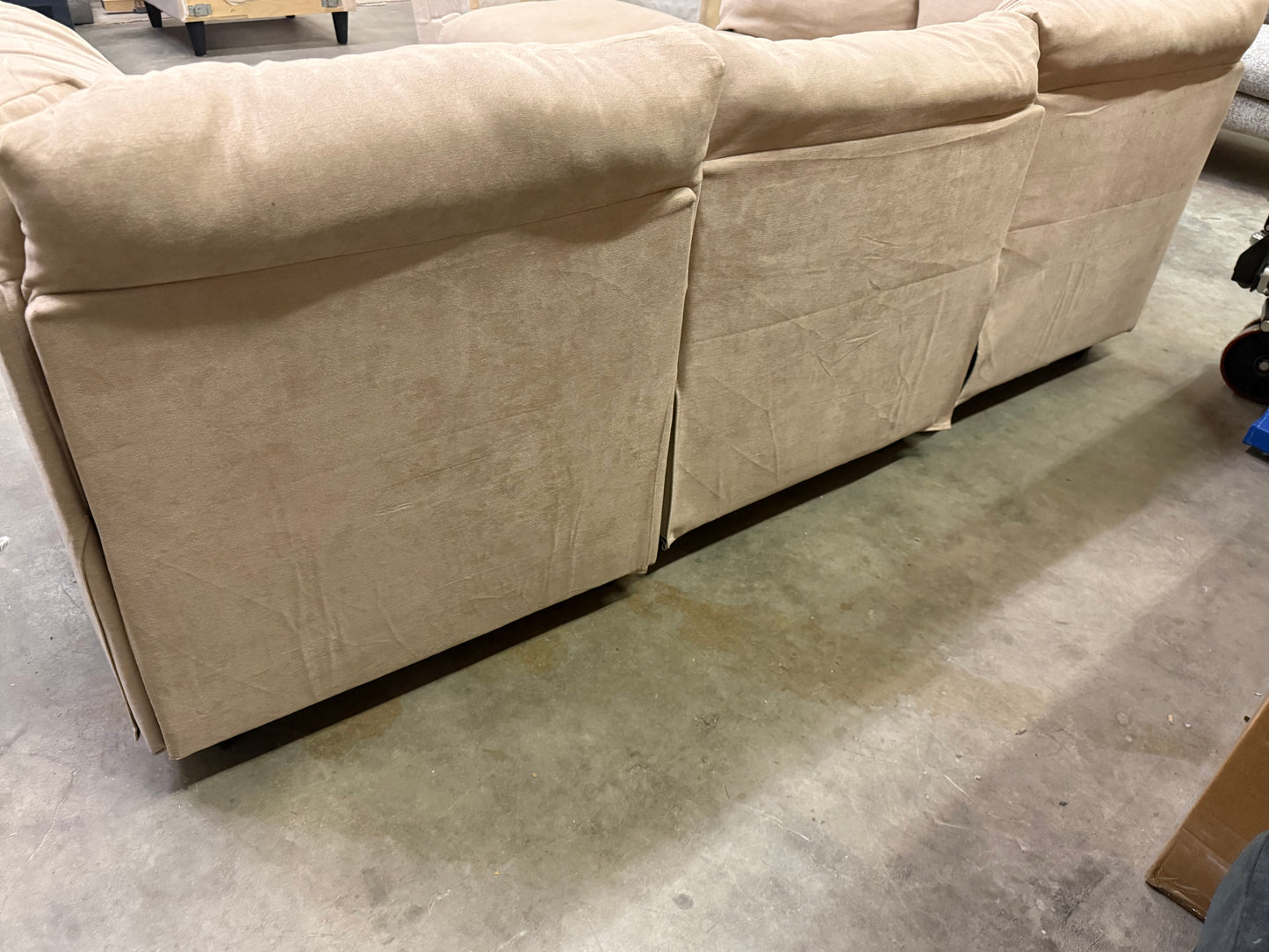 *Free Delivery* Great Condition Beige Modular Cloud Couch 6 Pieces