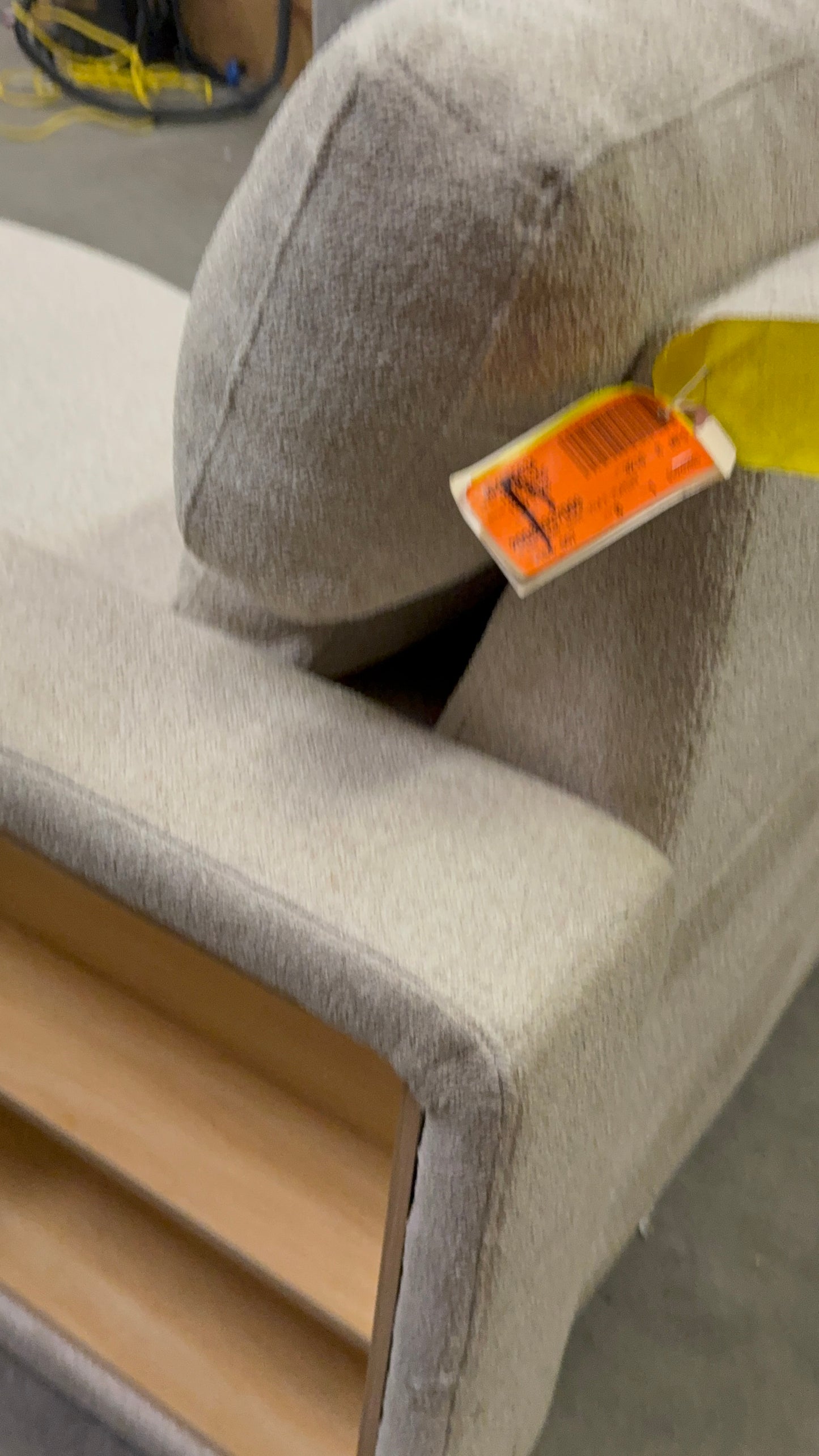 *Free Delivery* Retailer Return Liquidation Sectional with Bed and USB Beige