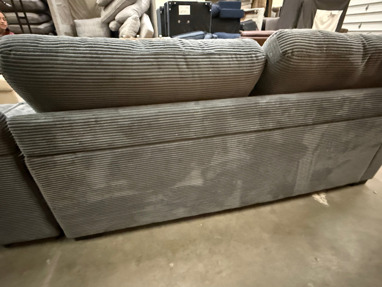 *Free Delivery* Retailer Return, Like-New Liquidation Sectional with Bed Conversion and Storage