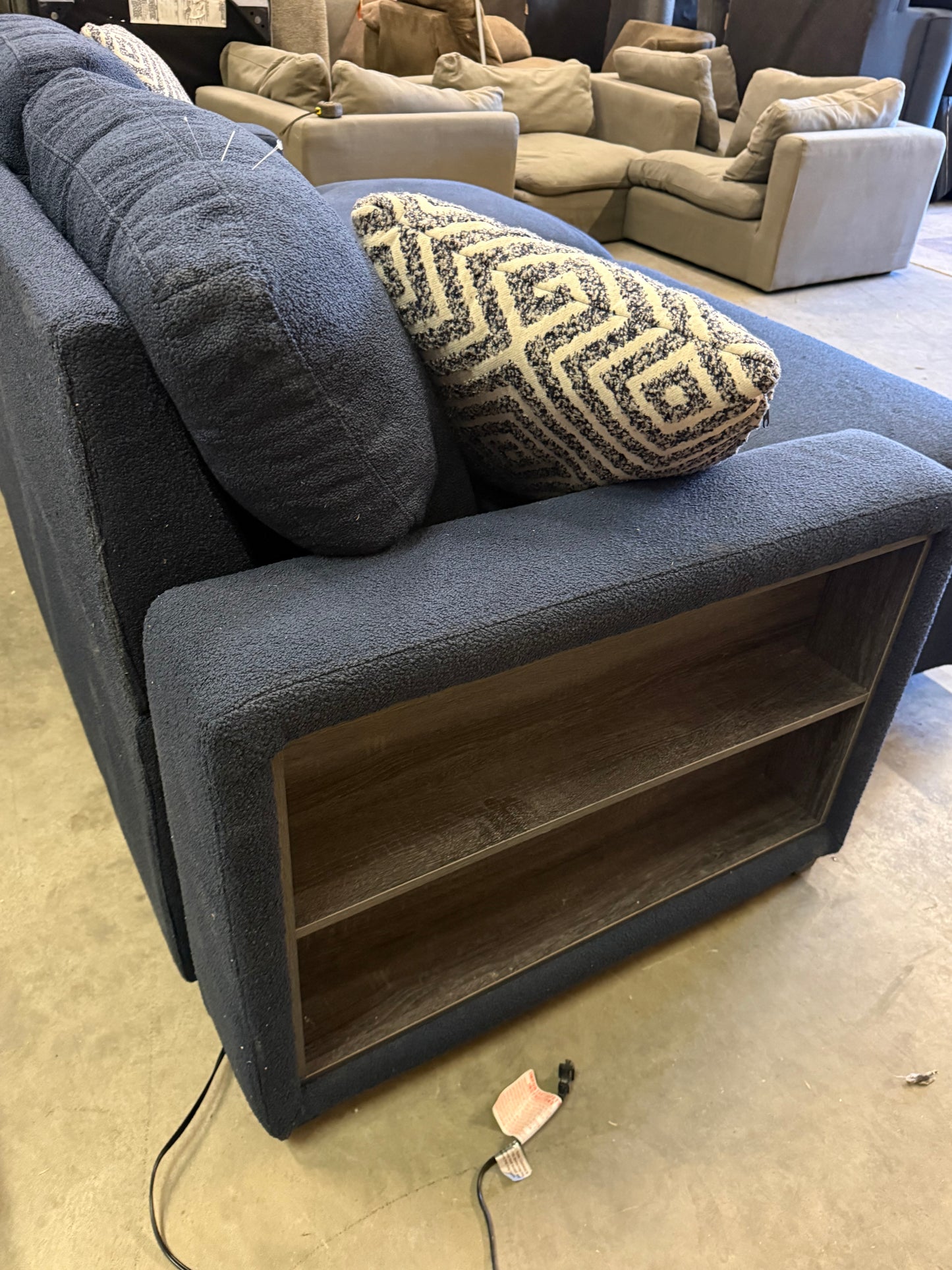 *Free Delivery* Retailer Return, Like-New Liquidation Sectional, USB, Bed Conversion and Storage