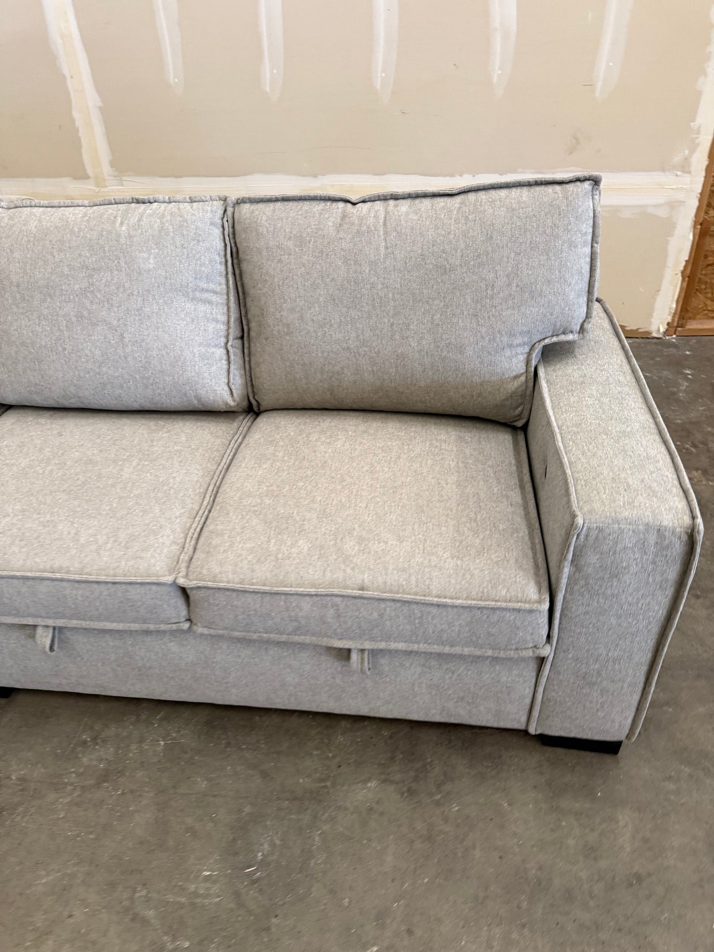 *Free Delivery* Retailer Return, Like-New Liquidation - Cordurroy Chaise Chair w USB RECLINES